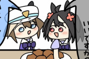 【ウマ娘】からあげを食べるキタサンとシュヴァち！←「そうはならんやろｗｗｗ」