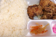 唐揚げ弁当大盛り450円頼んだんだがぼったくられたか？（※画像あり）