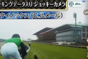 イクイノックスのJCジョッキーカメラ、トラッキング付きで再アップ