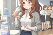 職場にプロテイン置いて飲んでたらキモがられるかな？