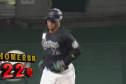GIF画像　マーティン本日2本目！第22号2ランホームランきたぁぁぁぁ！本塁打王争い猛追！ロッテ打線爆発！