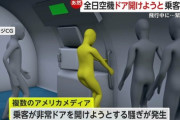 旅客機の乗客が飛行中にドアを開けようとするトラブル→行き先変更して着陸→苛立って暴れた別の乗客も排除