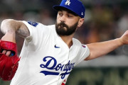 ドジャース　スコットさんの球種は2種類😌