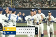 【中日対ソフトバンク3回戦】中日が７－３でソフトバンクに逆転勝利し３カード連続勝ち越し！岡林と阿部が３安打２打点！柳が５勝目！ソフトバンクは３カードぶり負け越し