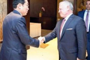 【世界のキシダ】岸田首相、ヨルダンに146億円支援へ　アブドラ国王もニッコニコで握手