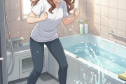 【悲報】女子、風呂を洗っておいた陰にブチギレ