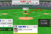 阪神・佐藤、先制タイムリースリーベース！