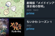 【画像】AmazonPrimeVideoが盛大にバグりまくって話題に