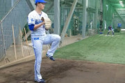 9月に右肘クリーニング手術をしたDeNA阪口、ブルペン入り！