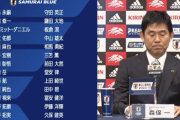 サッカー日本代表決まったけどさ。FW陣おかしくね？