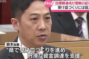 【Jリーグ】秋田スタジアム整備　鈴木知事「クラブが集める民間資金が目標金額に達することが前提条件」事業費の半分以上を民間で