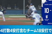 DeNA二軍　対ヤクルト戦は１０－０で快勝　知野４打数４安打含むチーム１８安打！