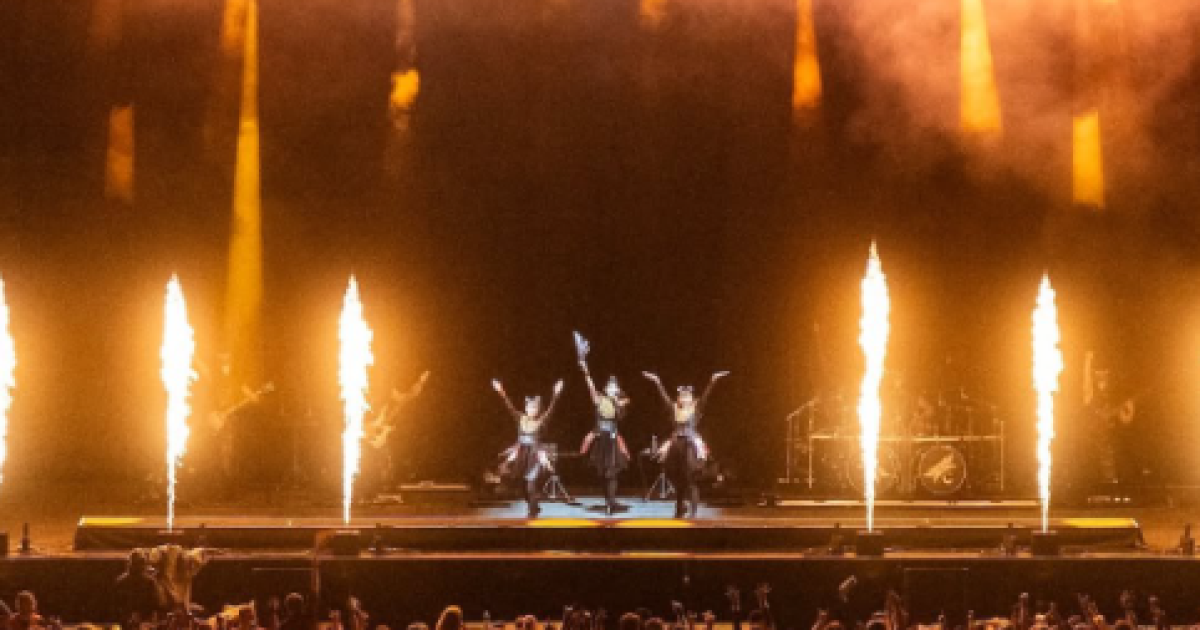 BABYMETAL デンマーク, コペンハーゲン「Copenhell Festival」ライブの模様