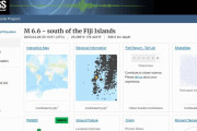 【深発】南太平洋フィジーで「M6.6」の地震発生…震源の深さ約600km