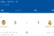 【速報】レアルマドリードさん、バレンシアにボコられ中ｗｗｗｗｗ