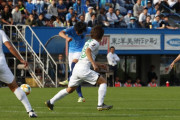 ◆J2好プレー◆横浜FC中村俊さんが東京V戦で30ｍ級スーパーミドルを突き刺す！