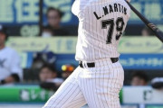 【悲報】ロッテ自慢の外国人助っ人マーティンさん、とんでもない成績になる