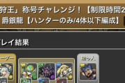 【パズドラ】簡単すぎて詫び石よこせ！モンハン「狩王チャレンジ」開幕に対する反応まとめ