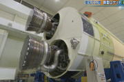 H3ロケット1号機公開　来年度打ち上げ予定　愛知県飛島村の三菱重工工場