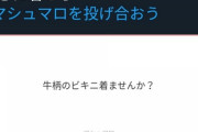 ニュイの牛柄ビキニ検討ツイートにアンジュがいいね【にじさんじ】