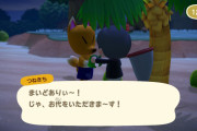 どうぶつの森につねきち来たけど本物かわかんない