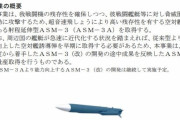 超音速空対艦ミサイルASM-3はとりあえず「ASM-3A」として取得するみたいだね…射程距離だけ？