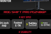 【朗報】540Hzのゲーミングモニター、爆誕ｗｗｗｗｗｗｗｗｗ