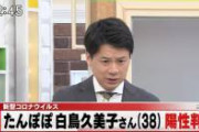【速報】たんぽぽ・白鳥久美子が新型コロナ感染