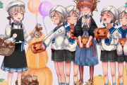 【FGO】ネモたちに混ざるゴッホちゃん！！　ハロウィン楽しそうですね！