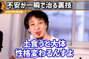 【朗報】ひろゆき「性格変えるのにすげえ簡単な方法があった、土食うとだいたい性格変わるんすよ」