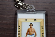 千代の富士の優勝額キーホルダーが欲し過ぎる・・・
