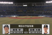 明日のロッテ先発は美馬やけど先発ローテどうなる？