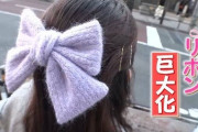 【画像】最近の女の子に流行ってるらしいビッグリボンとかいう奴ｗｗ