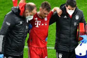 【バイエルン】キミッヒが右膝の外側半月板損傷で手術　来年1月中に復帰の見込み