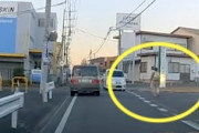 【動画】茨城県水戸市で新ひょっこり男が目撃される。当たり屋か？