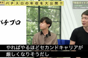 パチプロ「年休50日、14時間労働で7時半出発の23半帰宅です。年収400万円(福利厚生皆無)です」