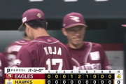 【ソフトバンク対楽天11回戦】楽天が４－０でソフトバンクに連勝！ルーキー左腕古謝樹が６回零封で２勝目！同学年の黒川史陽が１号２ランの援護弾！ソフトバンクは今季初ホーム３連敗