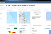 【地震】インドネシア東部沖で「M6.0」の地震発生