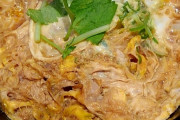 カツ丼屋でカツ丼のカツ抜きを食ってる