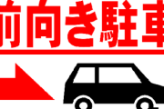 前向き駐車←結局どう駐車したらいいんだよ？