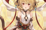 【グラブル】立ちイラスト更新？のアンチラとマキラ / 比較するとよく分かるマキラのストイベ出番の多さ