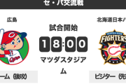本日の広島対日ハム戦、何の為にやるのか分からない