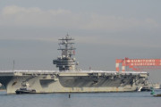米海軍横須賀基地に入港中の空母ロナルド・レーガンの乗組員2人が新型コロナに感染…29日まで基地封鎖！