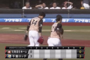 ロッテvs日ハム、風が強すぎてめちゃくちゃｗｗｗｗｗｗｗｗ