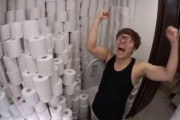 【画像あり】ヒカキン「トイレットペーパー沢山買ってみたｗｗｗｗｗｗｗ」