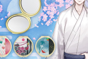 「刀剣乱舞」軽装モチーフの手鏡がおしゃかわ！鶴丸国永ら全6種類、10月25日予約スタート