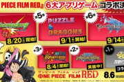 【朗報】モンストパズドラグラブル、ワンピースコラボ