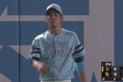 栗原陵矢 プロ初の外野で好守備！「高３レベルに」