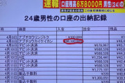4630万円男こと田口､給付金が入る前は665円しか口座に入ってなかった