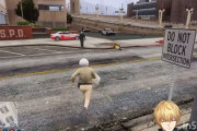 【にじGTA】小柳がエビオと「(警察車両について)ジャグラーとコメットどっちがいいと思いますか？」って話してたら遠くからパタちが「パチスロっすか？！」って走ってくる
